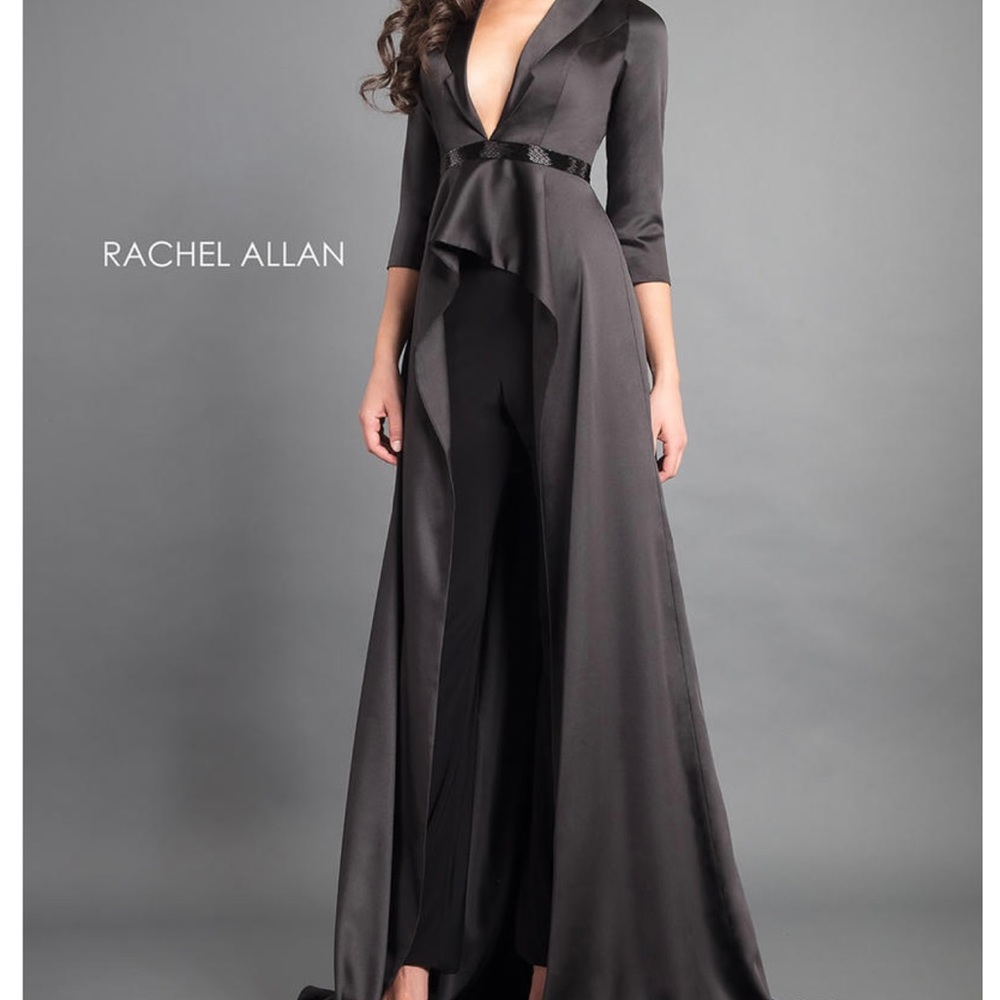 Black Rachel Allan 2 piece Pant suit